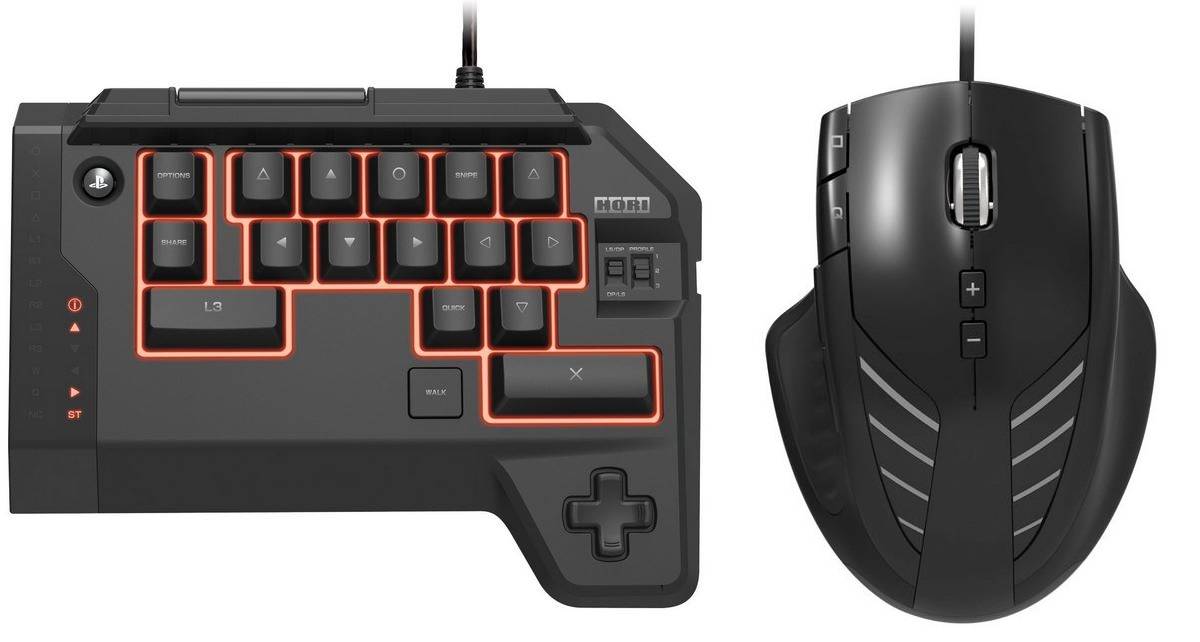 keyboard and mouse games on ps4