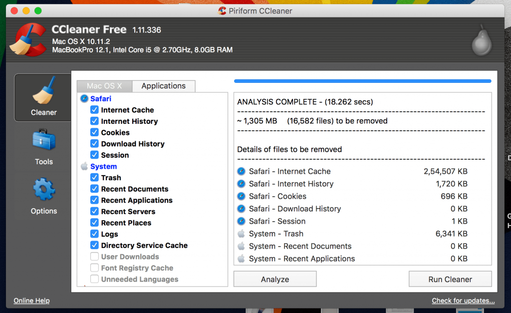 how to free up disk space macbook pro