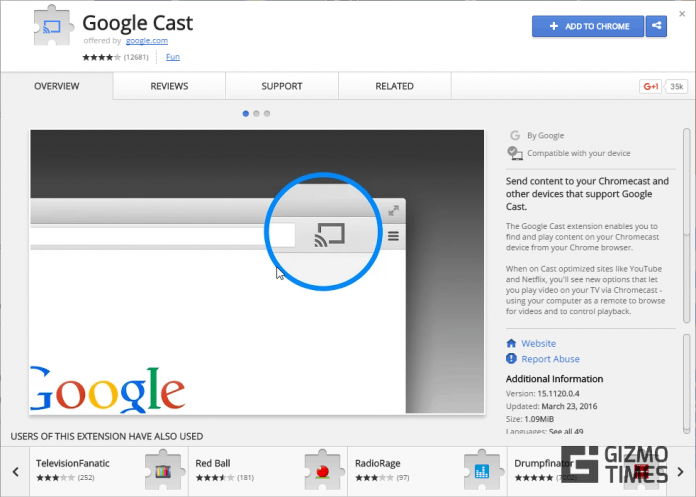 download google cast extension for mac