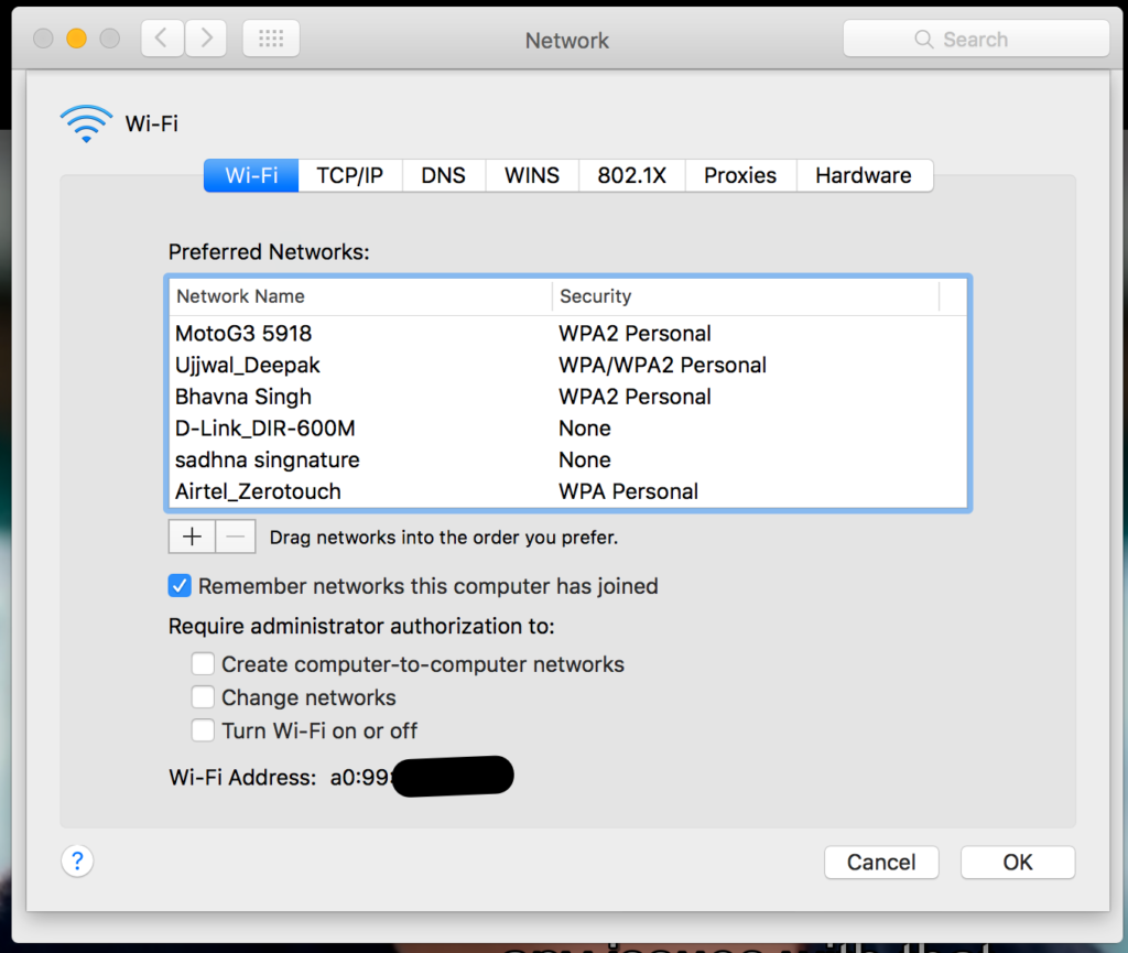 how to see pc mac address