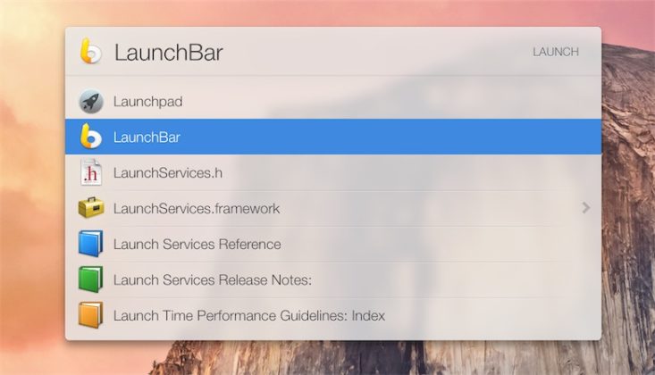 launchbar app mac