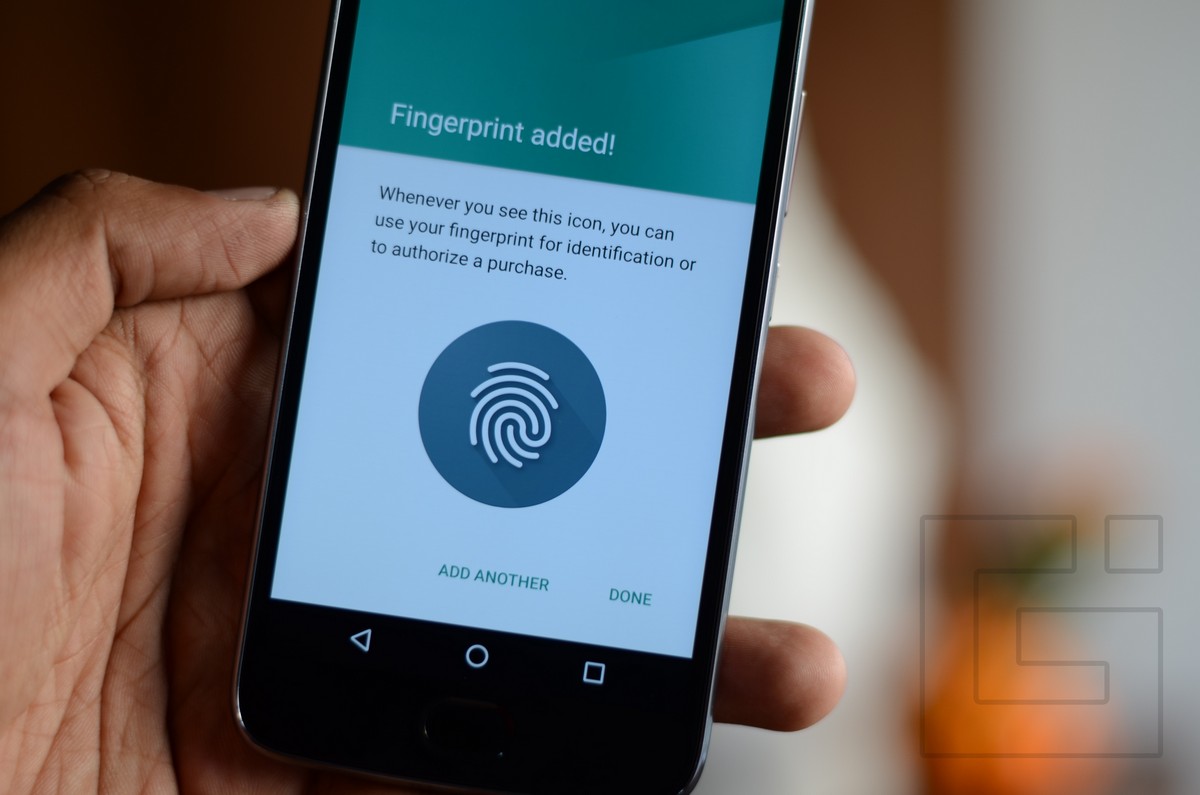 How to Setup the Fingerprint Sensor on Moto G5 Plus