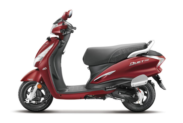 Hero Duet 125 Scooter with i3S tech launched at Auto Expo 2018