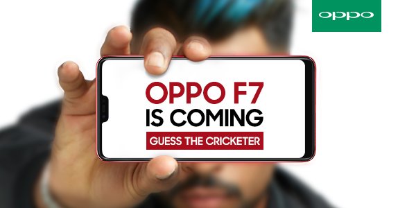 Oppo F7 with notch display launching in India on March 26