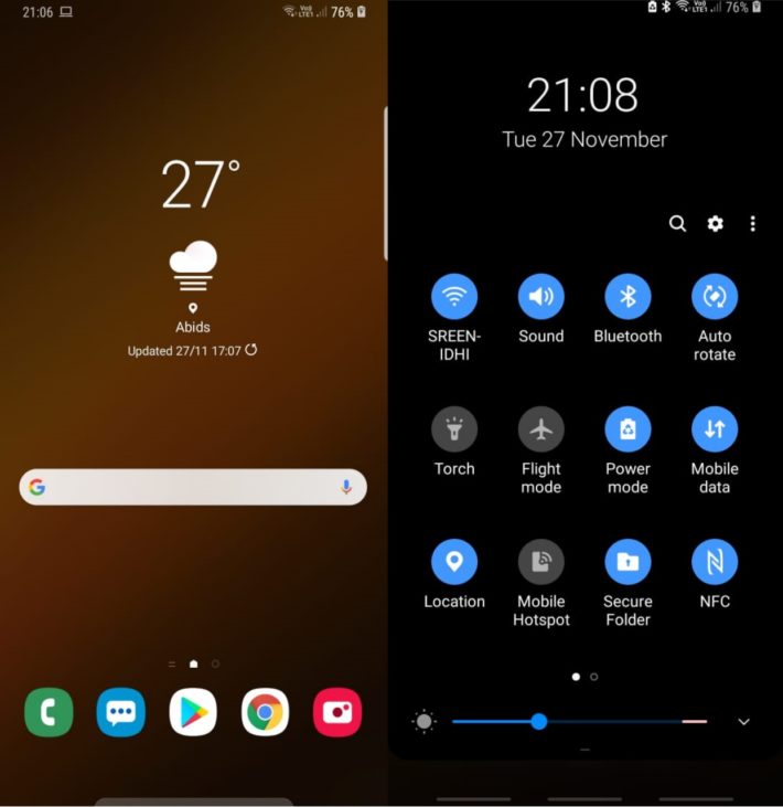 android 9 pie one ui