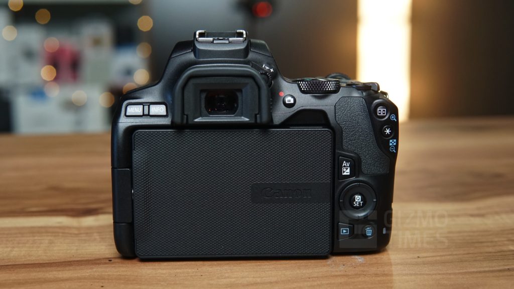 Canon EOS 200D II back